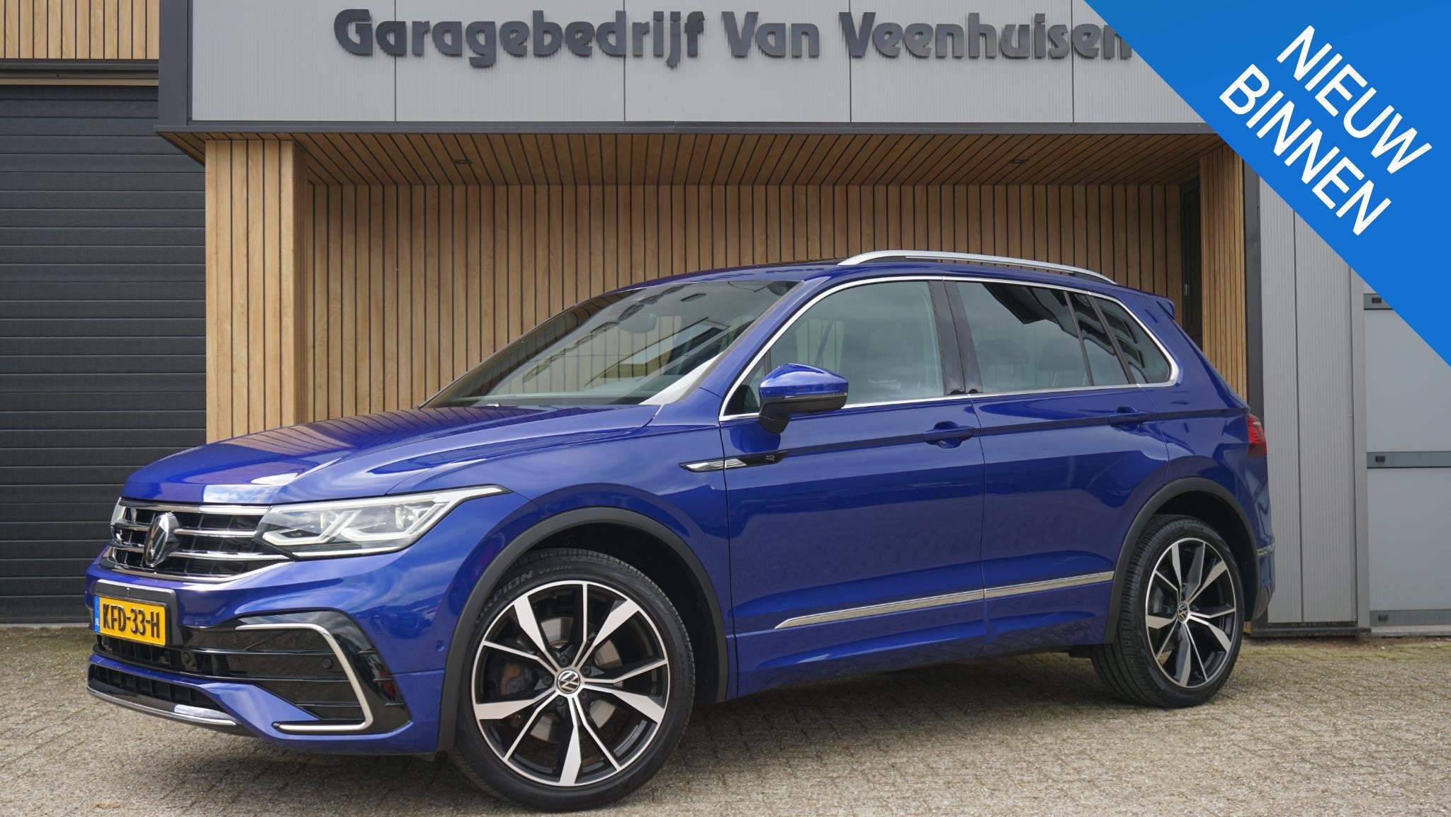 Volkswagen Tiguan 2.0 TSI 190pk 4Motion DSG 3-R-Line Pano.Da, Auto's, Automaat, Gebruikt, Euro 6, 1984 cc