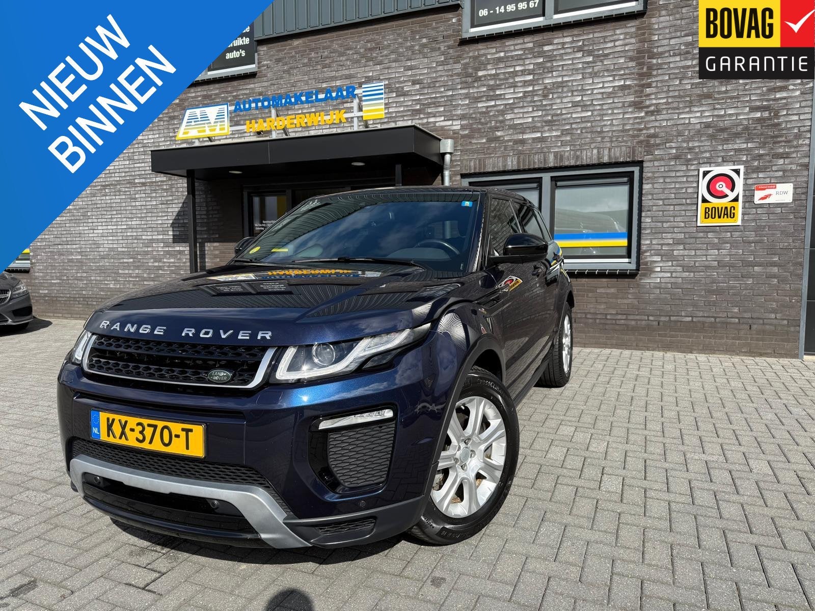 Land Rover Range Rover Evoque 2.0 TD4 HSE | 90.361 KM | PANO, Auto's, Automaat, Gebruikt, Euro 6, Blauw