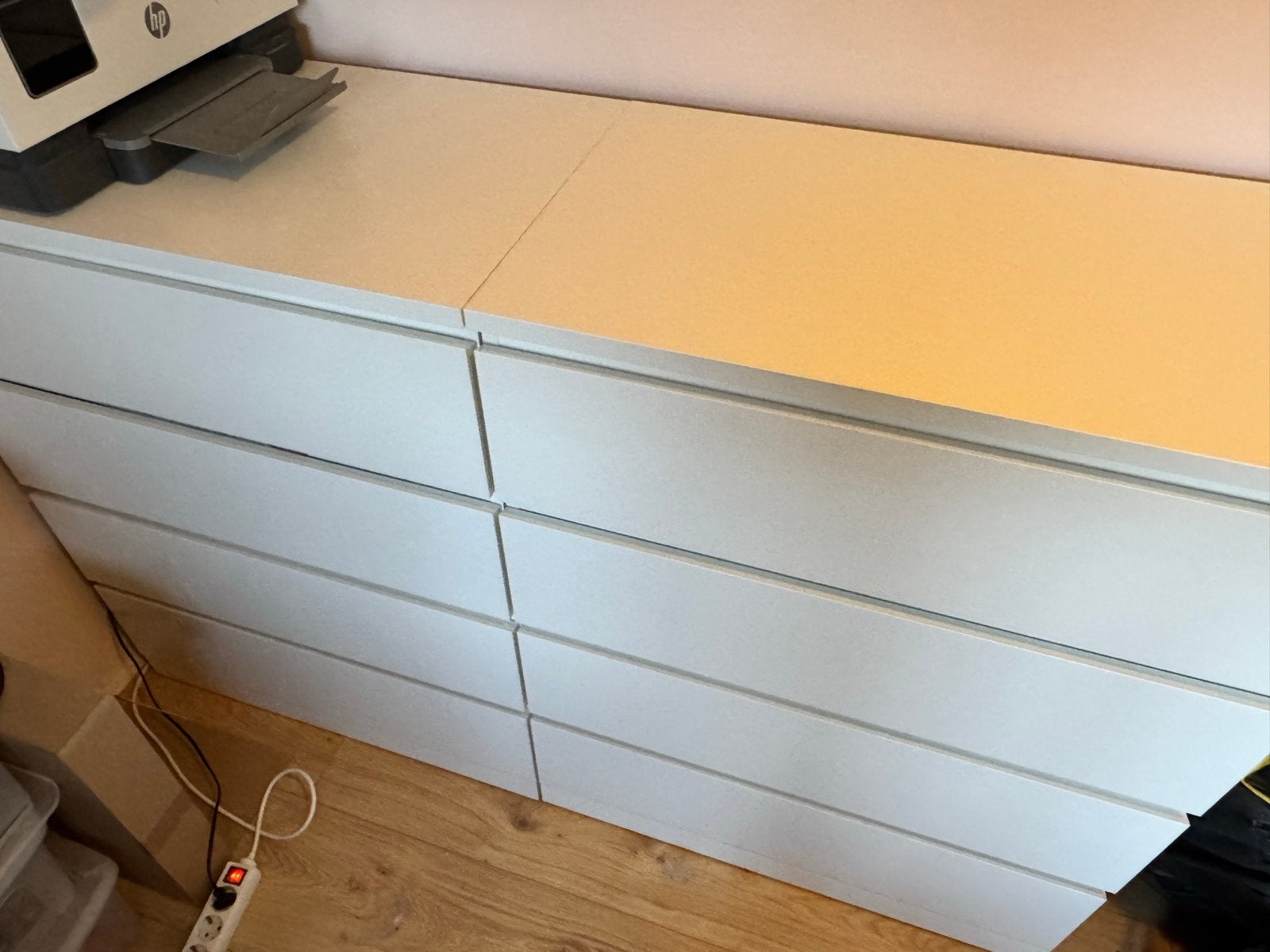 2 st. IKEA MALM ladekast met 4 laden, wit, 80x100 cm, Ophalen, 50 tot 100 cm, Zo goed als nieuw, 3 of 4 laden
