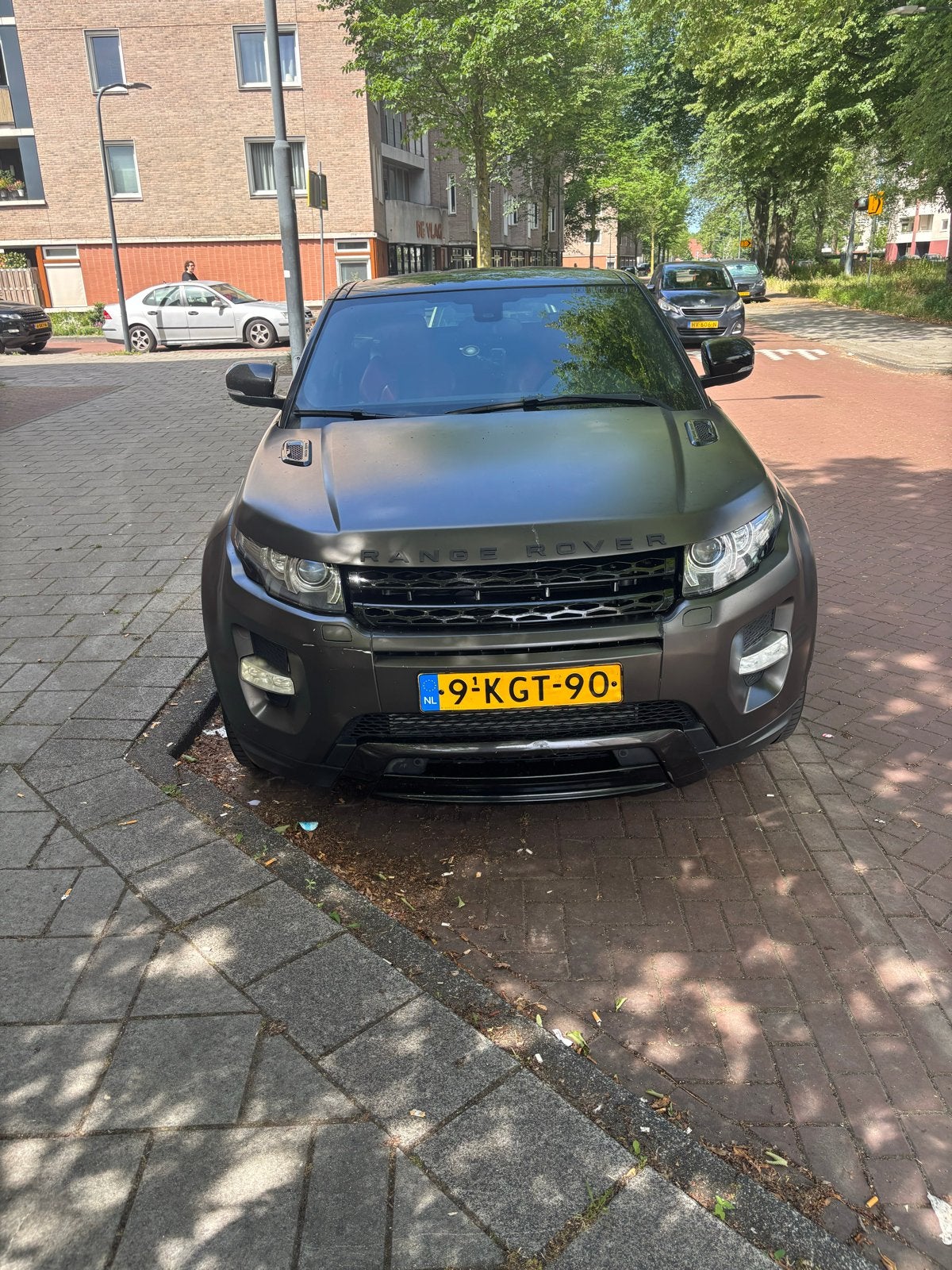 Land Rover Range Rover Evoque SI4 4WD Coupe AUT 2013 Groen, Auto's, Automaat, 1800 kg, 4 cilinders, Vierwielaandrijving