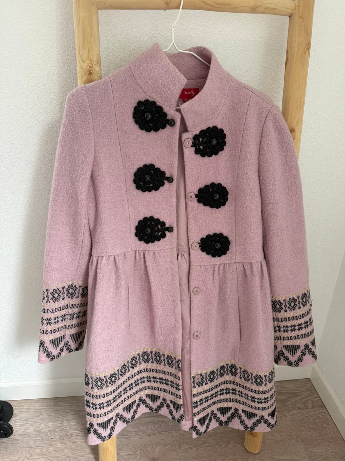 Originele 00’s trenchcoat, Kleding | Dames, Ophalen of Verzenden, Zo goed als nieuw, Maat 36 (S), Roze
