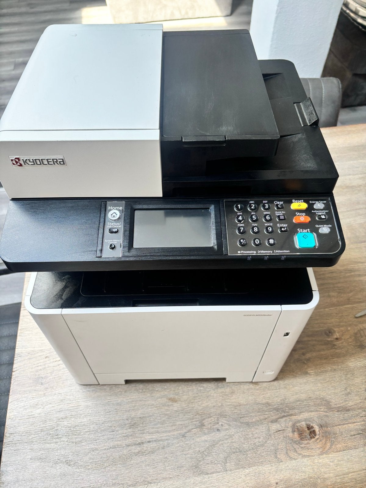 Kyocera ECOSYS M5526cdw All-in-one Laserprinter, Computers en Software, Printers, Ophalen, Faxen, All-in-one, Zo goed als nieuw