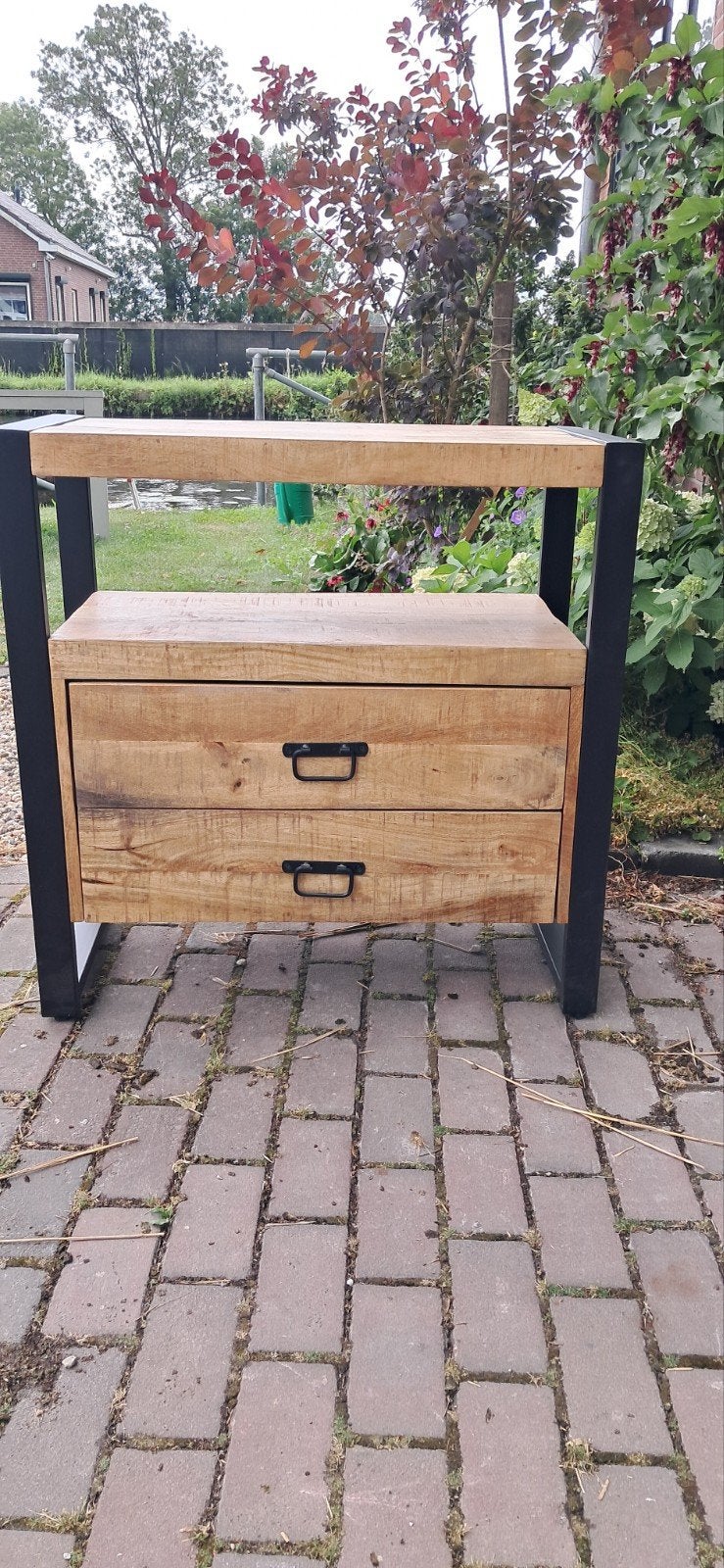 Ladekast industrieel - BIEDEN, Huis en Inrichting, Kasten | Dressoirs, Zo goed als nieuw, 50 tot 100 cm, 25 tot 50 cm, Met lade(s)