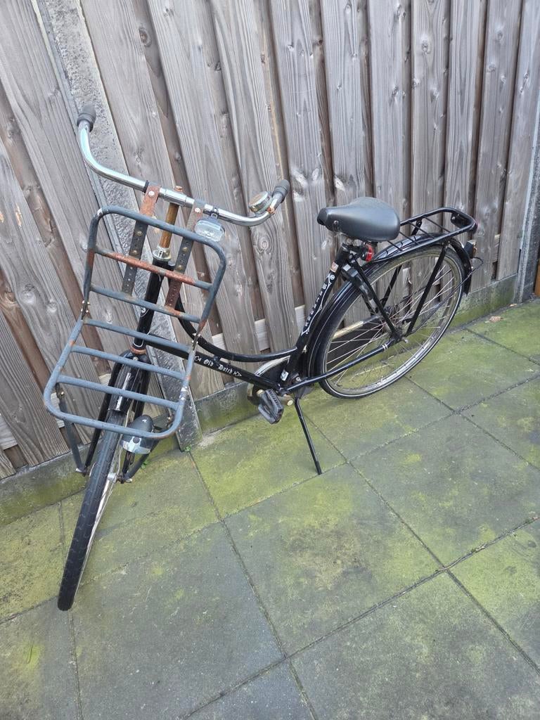 Fiets met voordrager!, Fietsen en Brommers, Fietsen | Dames | Damesfietsen, Overige merken, Terugtraprem, Ophalen of Verzenden