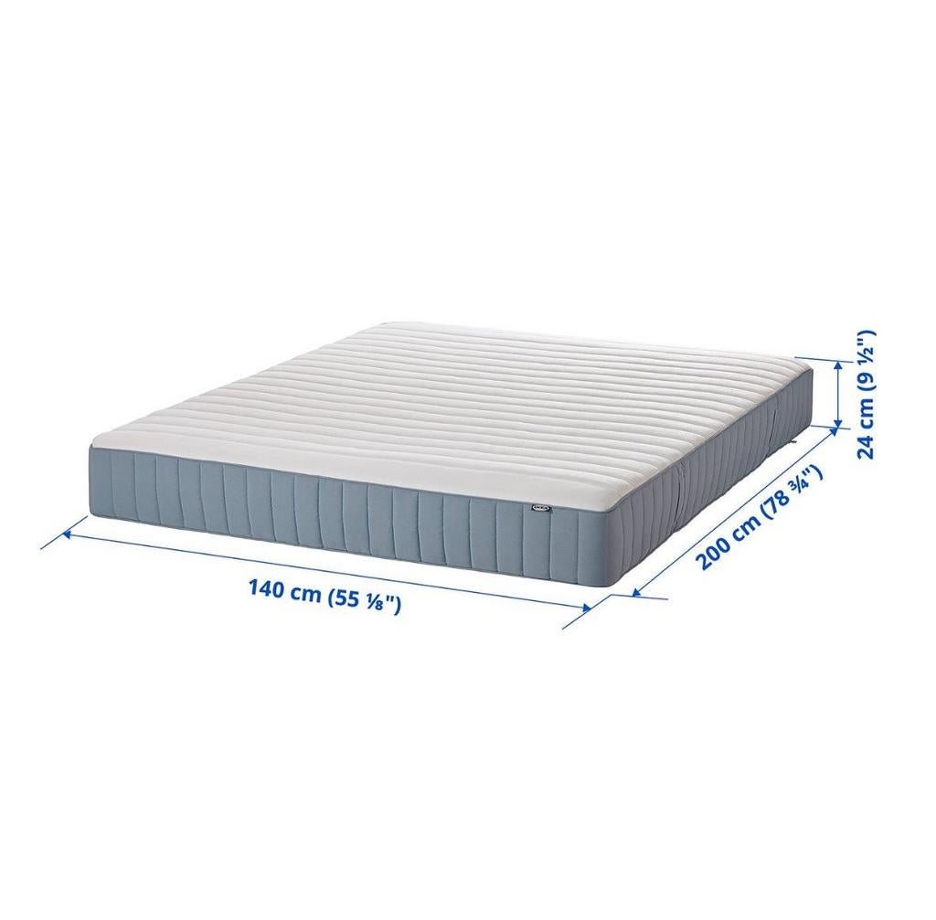 Matras 140x200, Ophalen, Zo goed als nieuw, Tweepersoons, 140 cm