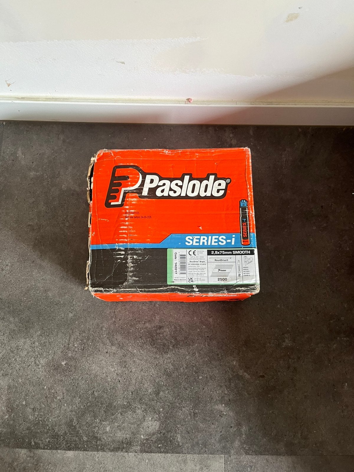 nagelsset paslode, Ophalen of Verzenden