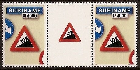 Suriname 1213BP postfris Brugpaar 2003, Ophalen of Verzenden, Postfris