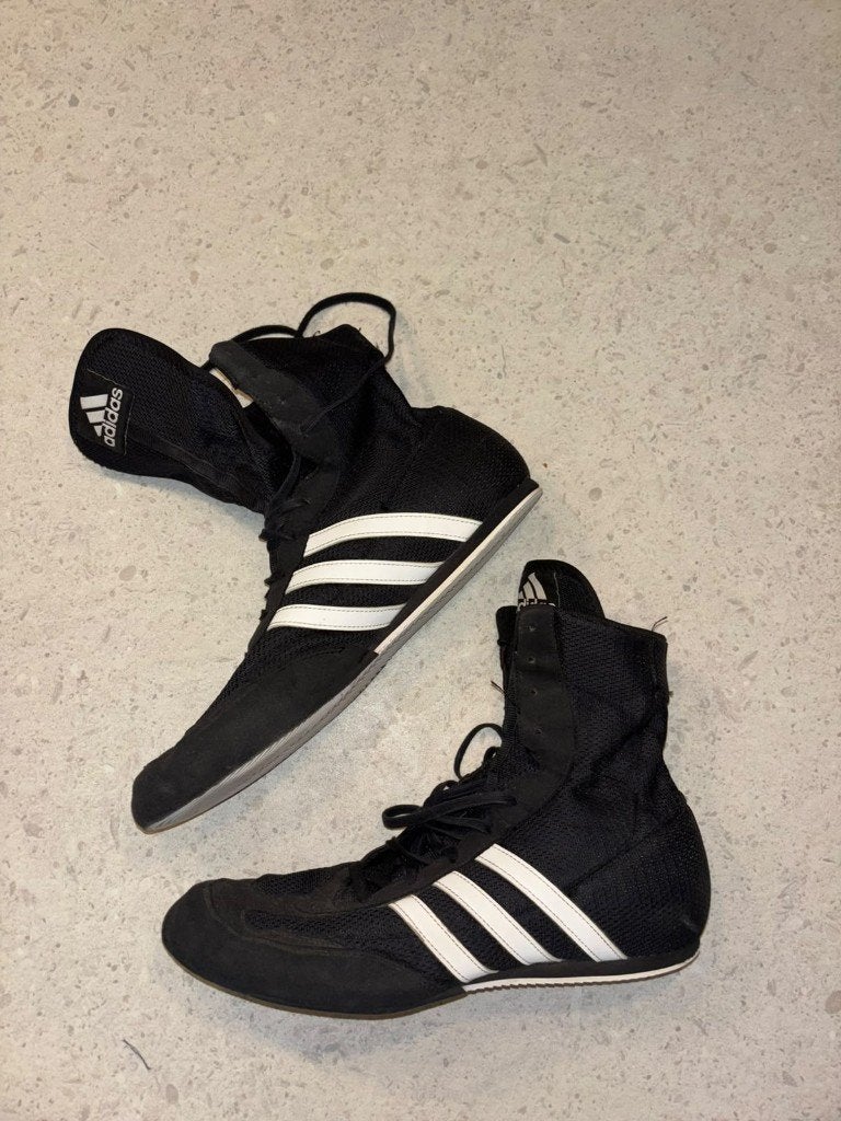 Adidas Boksschoenen - Prima staat (Box Hog Classic), Gebruikt, Overige, Maat XS of kleiner, Ophalen of Verzenden