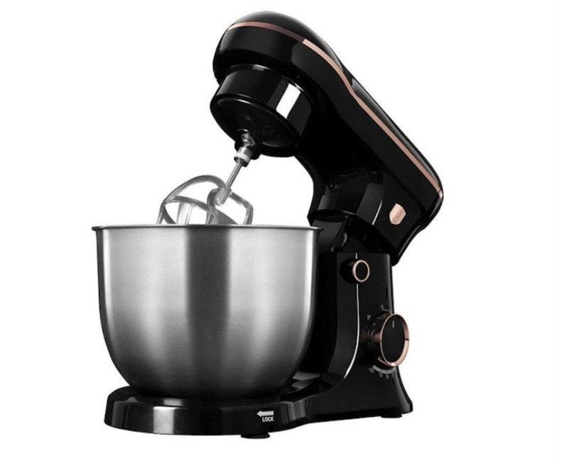 Berlinger Haus Keukenmixer Black Rose (1500W), 4 liter of meer, Ophalen of Verzenden, Nieuw, 3 snelheden of meer