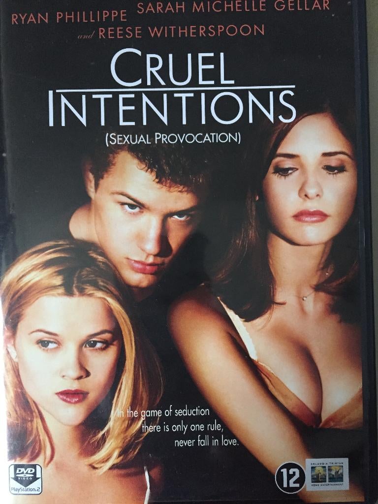 Cruel Intentions, Cd's en Dvd's, Dvd's | Thrillers en Misdaad, Zo goed als nieuw, Maffia en Misdaad, Vanaf 12 jaar, Ophalen of Verzenden