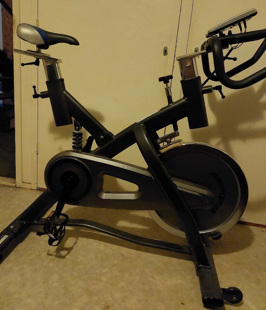 powerpeak spinningfiets instelbare weerstand, Ophalen, Spinningfiets, Zo goed als nieuw, Metaal