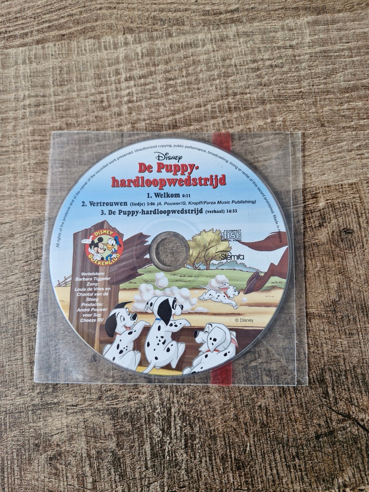Disney De Puppy-hardloopwedstrijd CD, Ophalen of Verzenden, Zo goed als nieuw