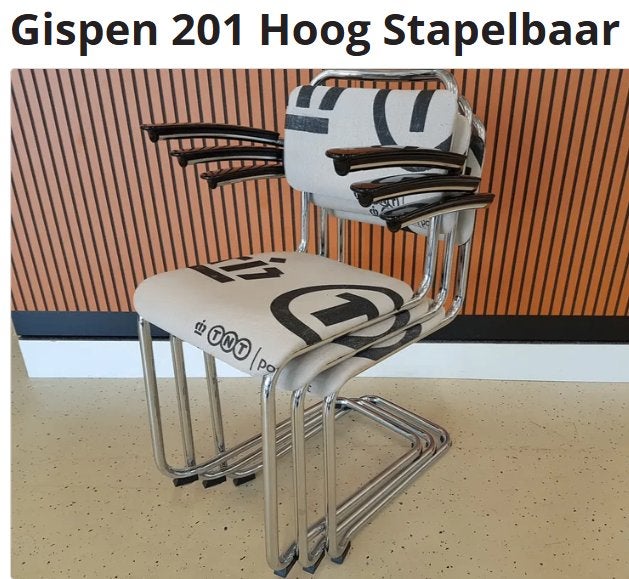 Gispen 201 stapelbaar