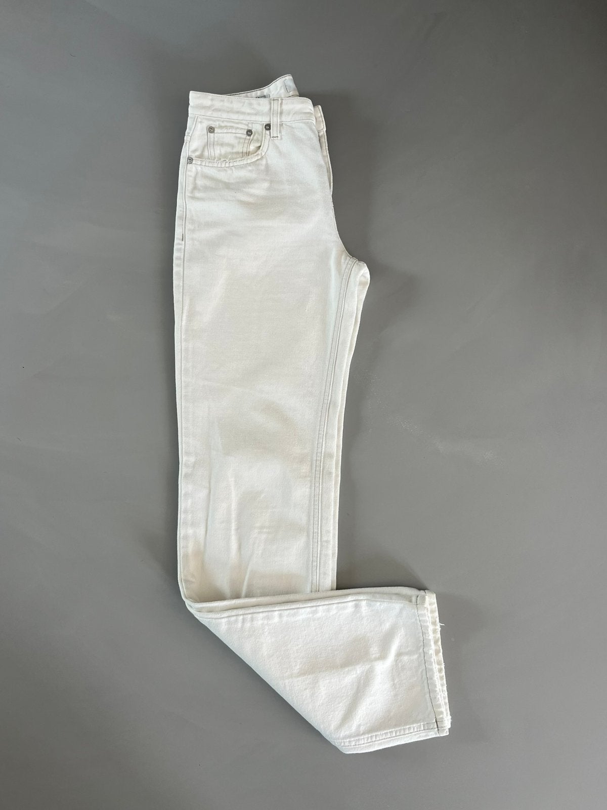 Closed ‘Briston’ Jeans crème wit mt 24, Kleding | Dames, Ophalen of Verzenden, Zo goed als nieuw, Wit, W27 (confectie 34) of kleiner