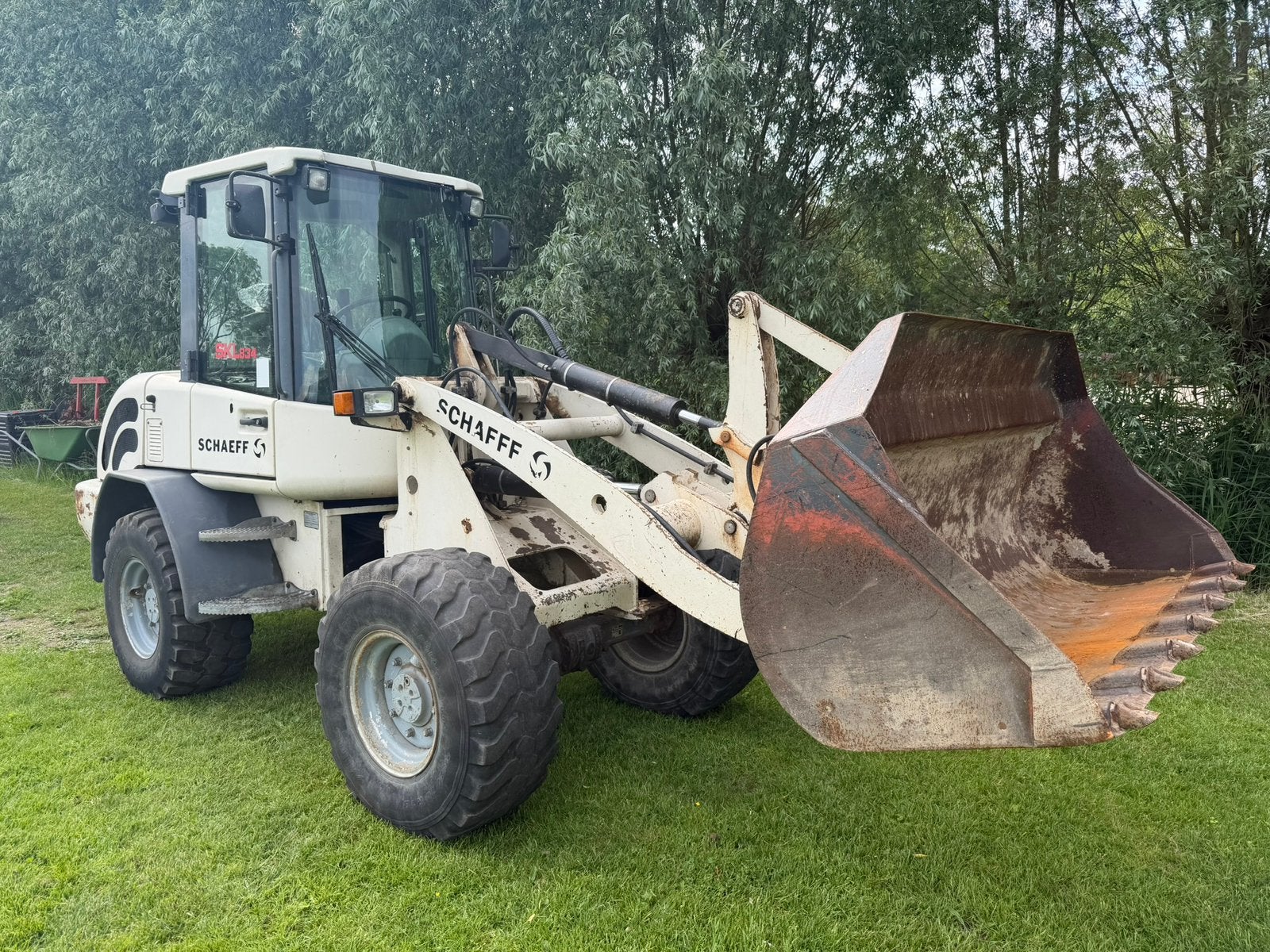 Schaeff SKL 834, Ophalen, Wiellader of Shovel