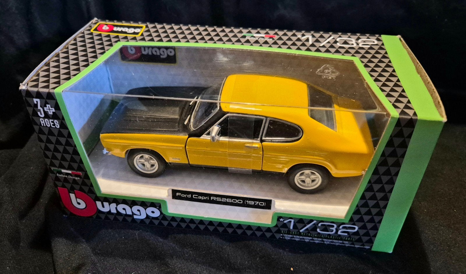 Ford capri mk1 schaalmodel 1-87 . 1- 43. 1-32 zie foto's, Ophalen, Zo goed als nieuw, Auto, Overige merken
