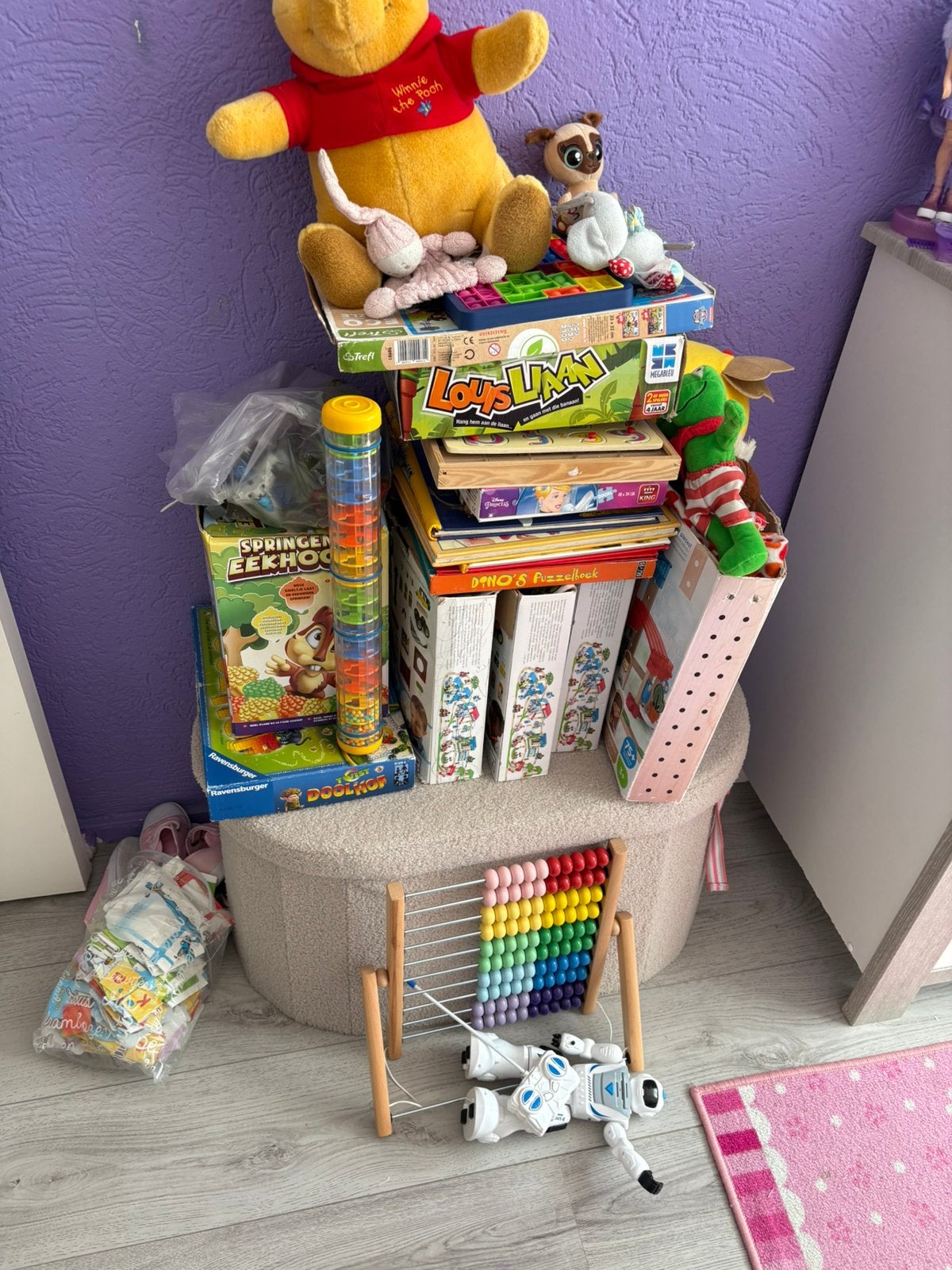 Speltjes puzzels enz, Ophalen, Zo goed als nieuw, 25 tot 50 cm, Minder dan 100 cm
