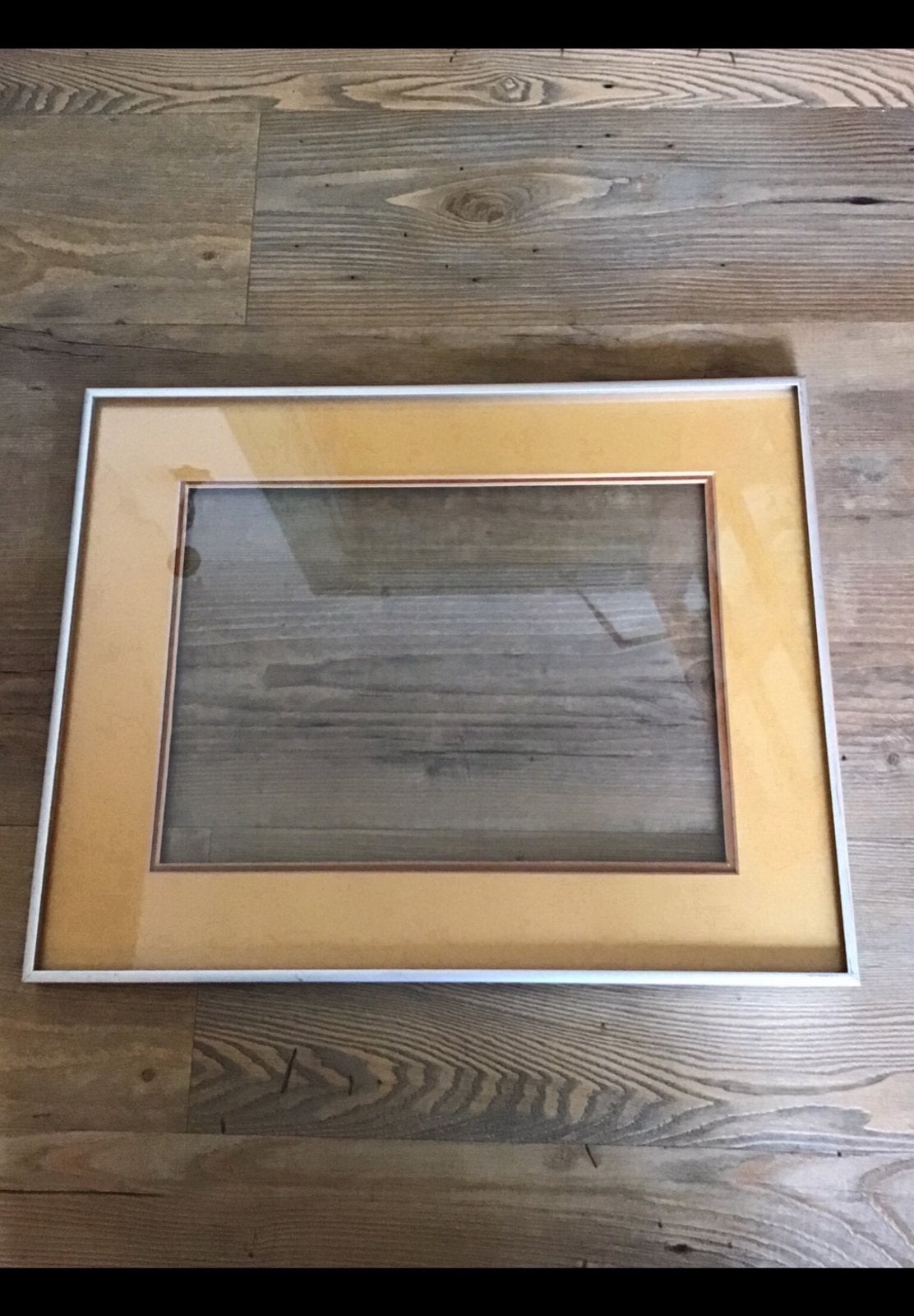 Schilderijlijst passe partout aluminium 40,5 x 50,5 cm lijst, Ophalen of Verzenden, Zo goed als nieuw, Metaal of Aluminium, Minder dan 50 cm