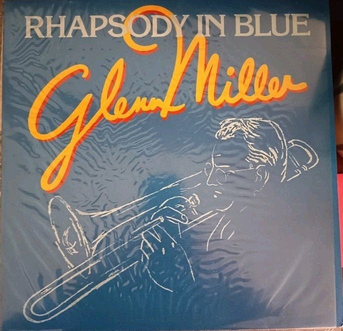 Glenn Miller - Rhapsody in Blue LP (Jazz, 1980s), Cd's en Dvd's, LP, Ophalen of Verzenden, Zo goed als nieuw, 12 inch