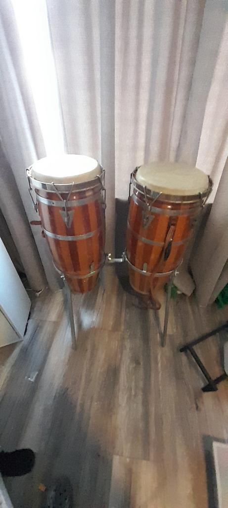 Conga set - Gebruikt met lichte beschadigingen, Muziek en Instrumenten, Ophalen