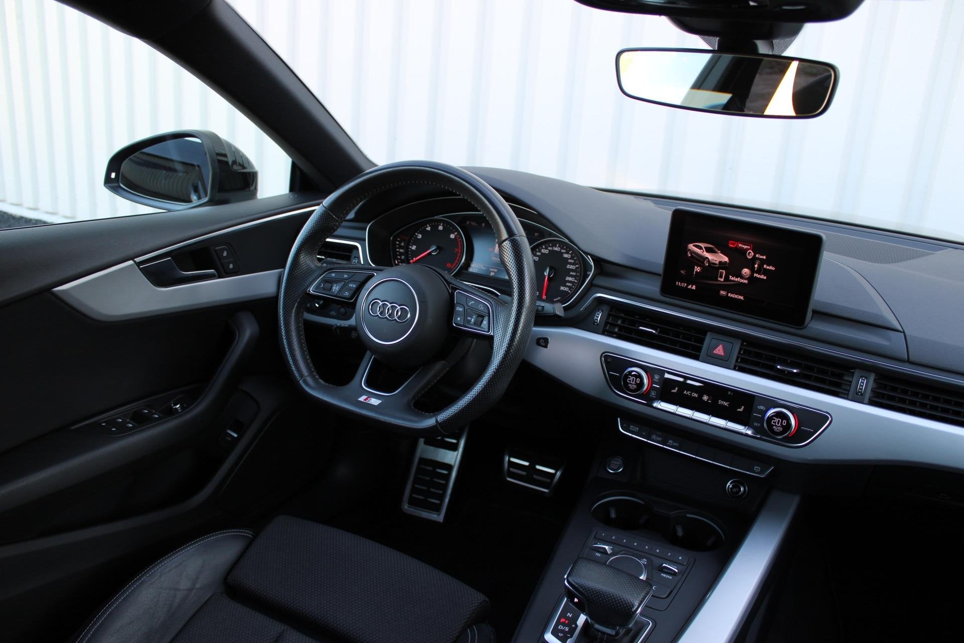 Audi A5 Sportback 1.4 TFSI Sport S-line Edition | Incl. 12 m, Gebruikt, 4 cilinders, 150 pk, Zwart