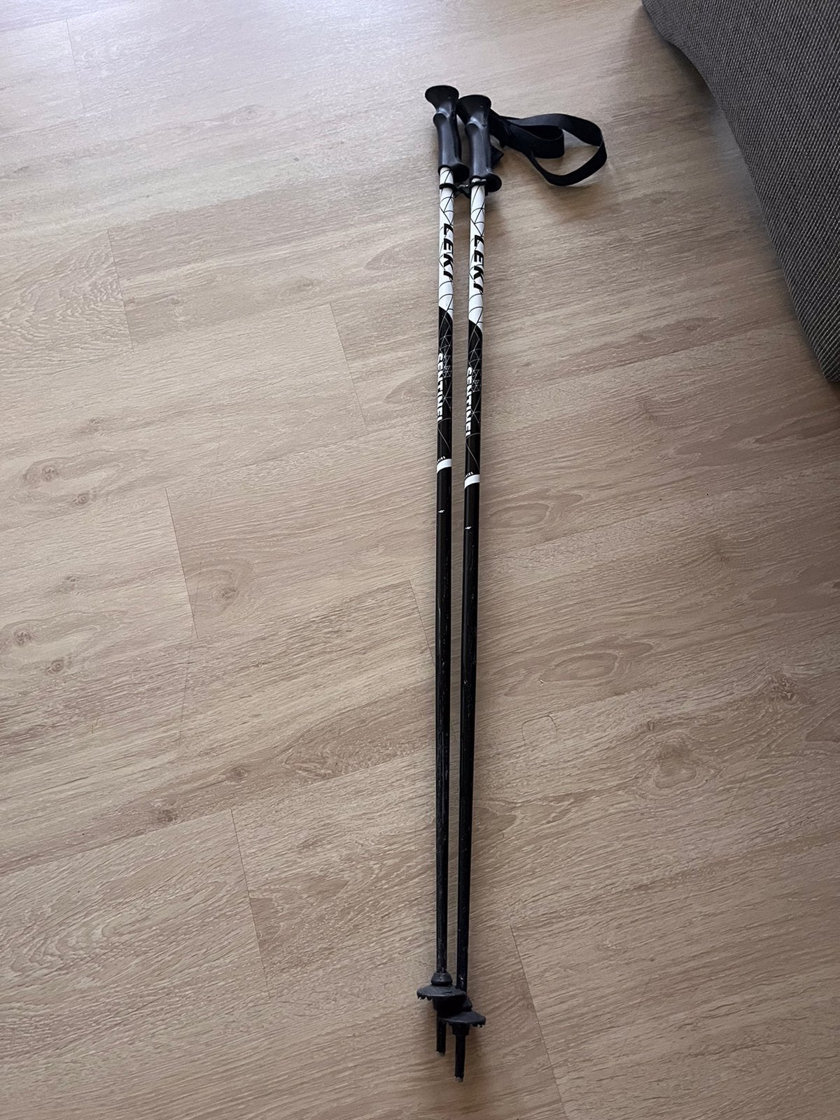 Leki stistokken 120cm, Stokken, 100 tot 140 cm, Zo goed als nieuw, Skiën