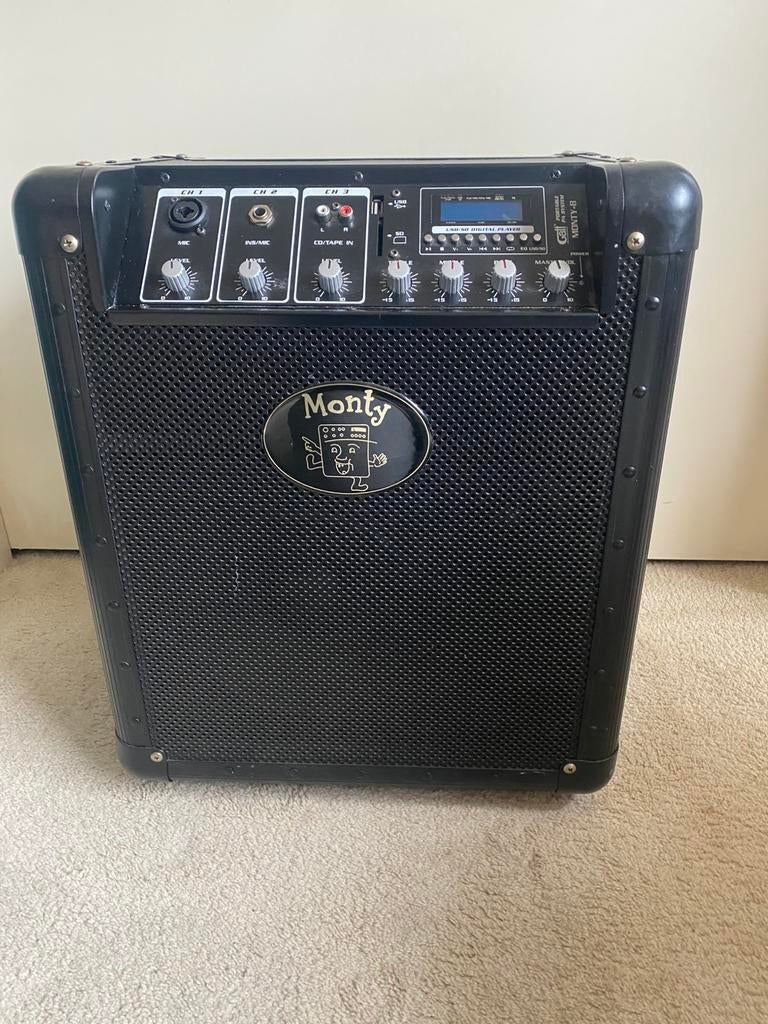 Monty-8 gitaar versterker / digitale usb tuning., Ophalen of Verzenden, Zo goed als nieuw, Minder dan 50 watt