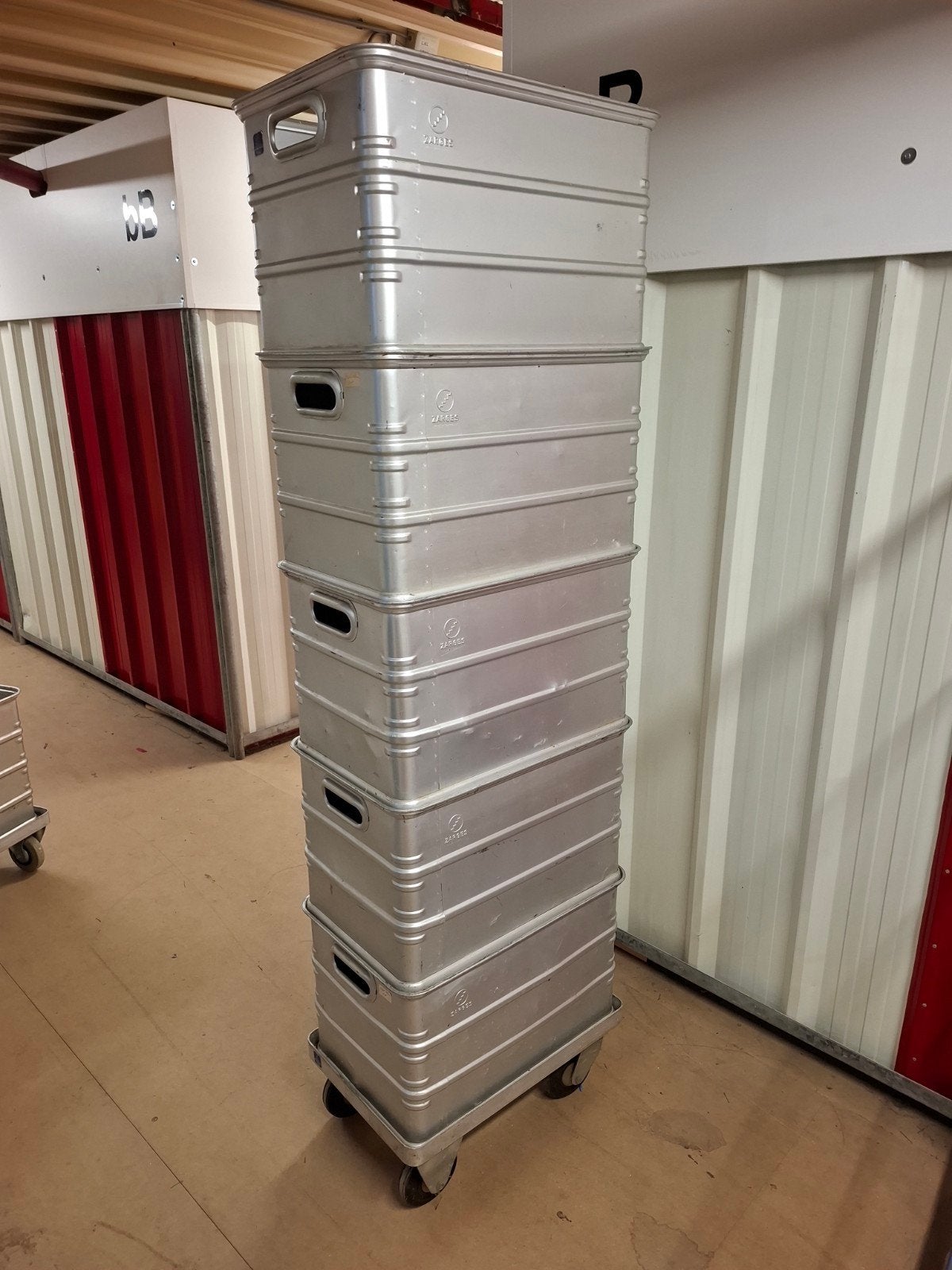 zarges transport kist, Ophalen, 50 cm of meer, Krat, 40 tot 60 cm
