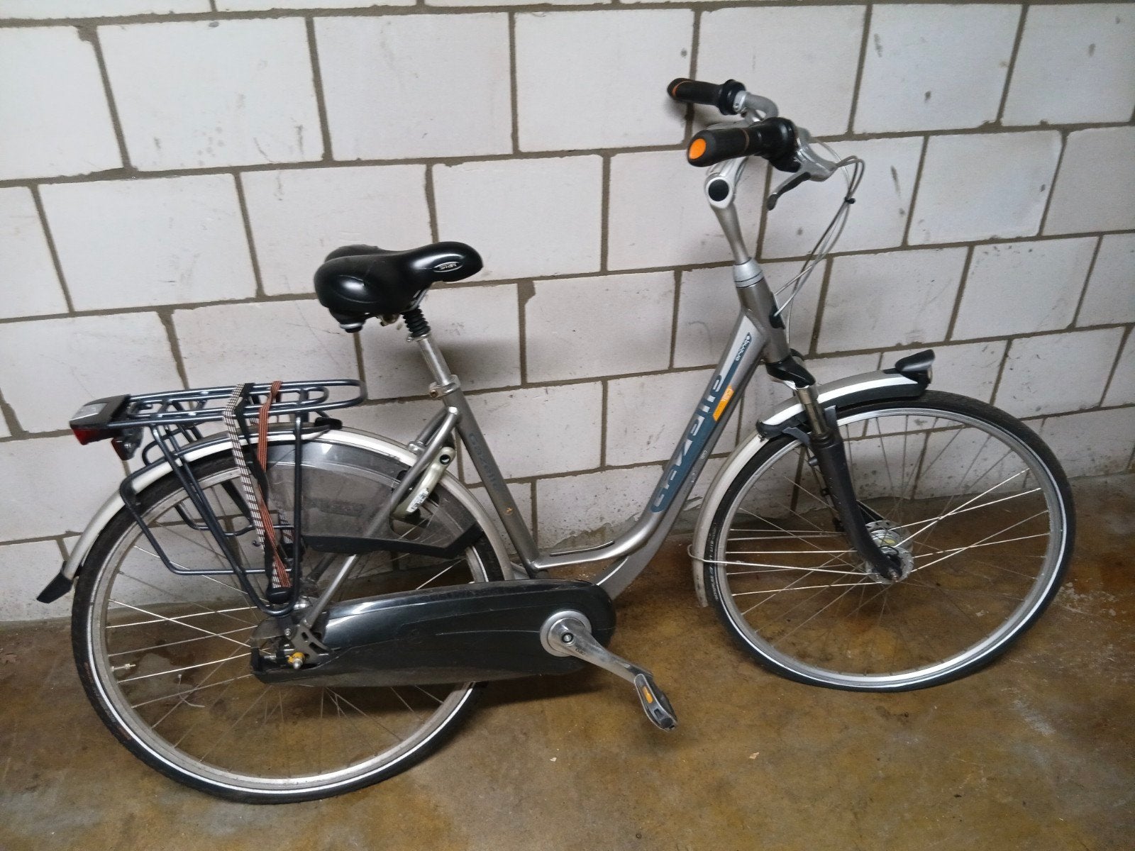 gazelle Orange 28inch C7, Ophalen, Velgrem, Versnellingen, Zo goed als nieuw