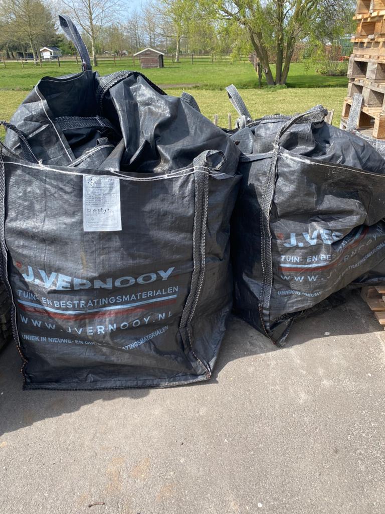 Aangeboden circa 10 lege big Bags zakken, Minder dan 3 m³, Ophalen