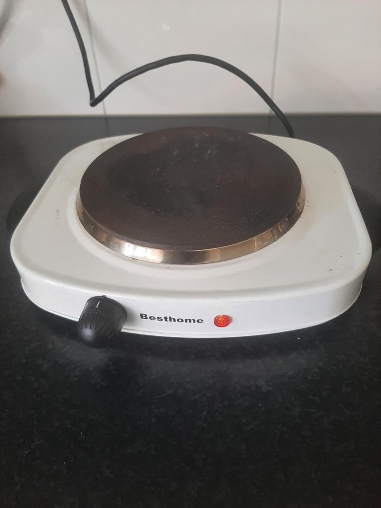 BestHome Elektrische Kookplaat - Draagbaar en Compact, Ophalen of Verzenden