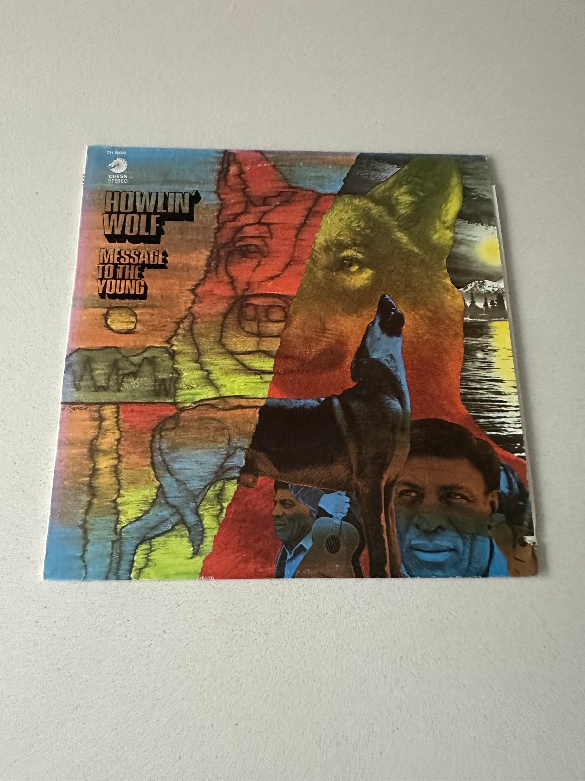Howlin' Wolf - Message to the Young (LP), Cd's en Dvd's, LP, Gebruikt, Blues Rock, Ophalen of Verzenden