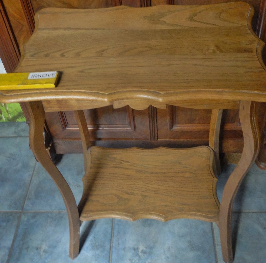 FRAAI HOUTEN ETAGE TAFEL * Twee Planken *, Antiek en Kunst, Ophalen