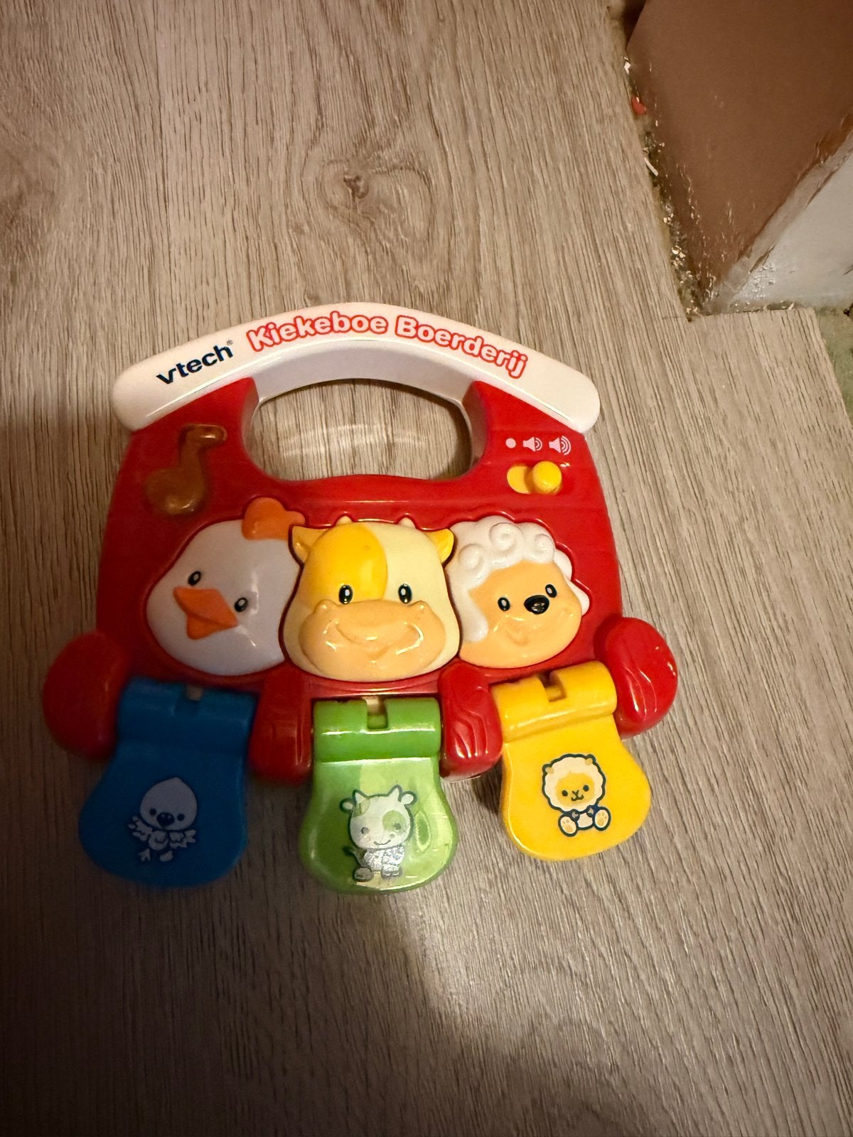 Vtech Kiekeboe Boerderij - Interactief Speelgoed, Ophalen of Verzenden, Zo goed als nieuw, Overige typen, Met licht