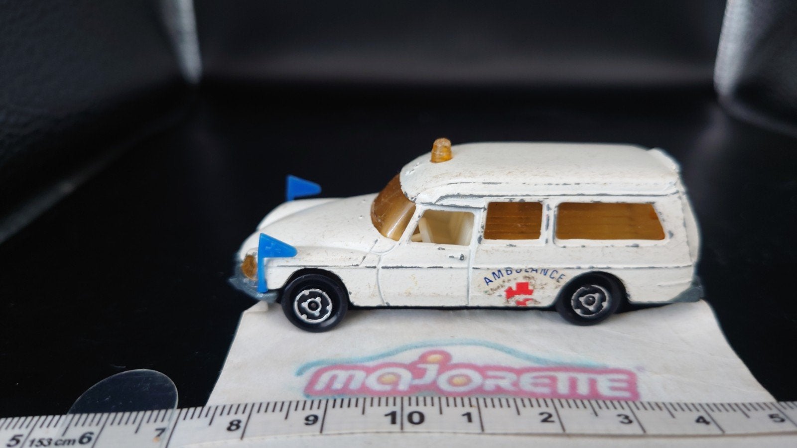 Majorette nr.206 Citroën DS 21 Ambulance (Gebruikt), Ophalen of Verzenden, Gebruikt