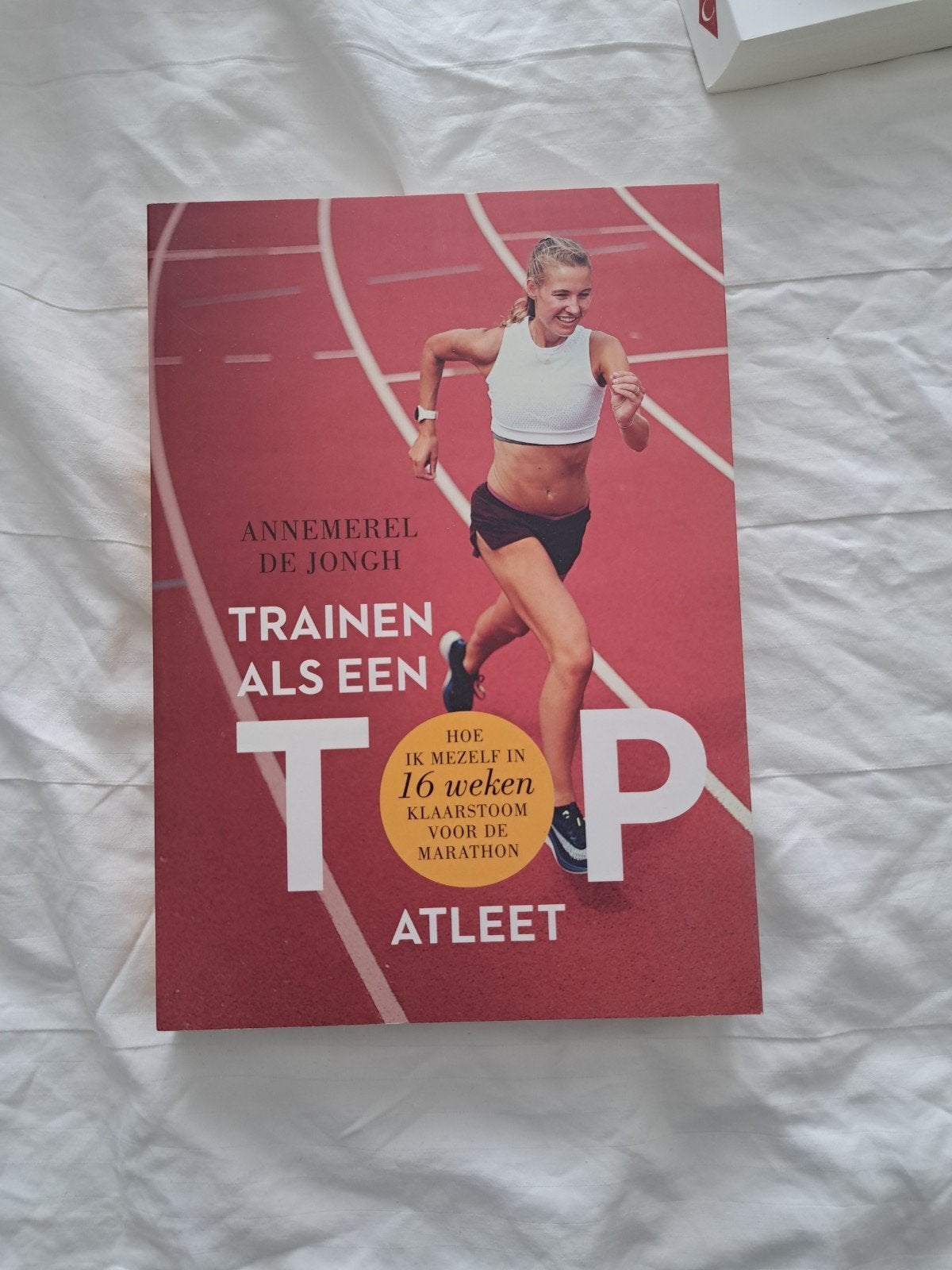 Trainen als een topatleet - Annemerel de Jongh, Ophalen of Verzenden, Zo goed als nieuw, Annemerel de Jongh, Lopen en Fietsen
