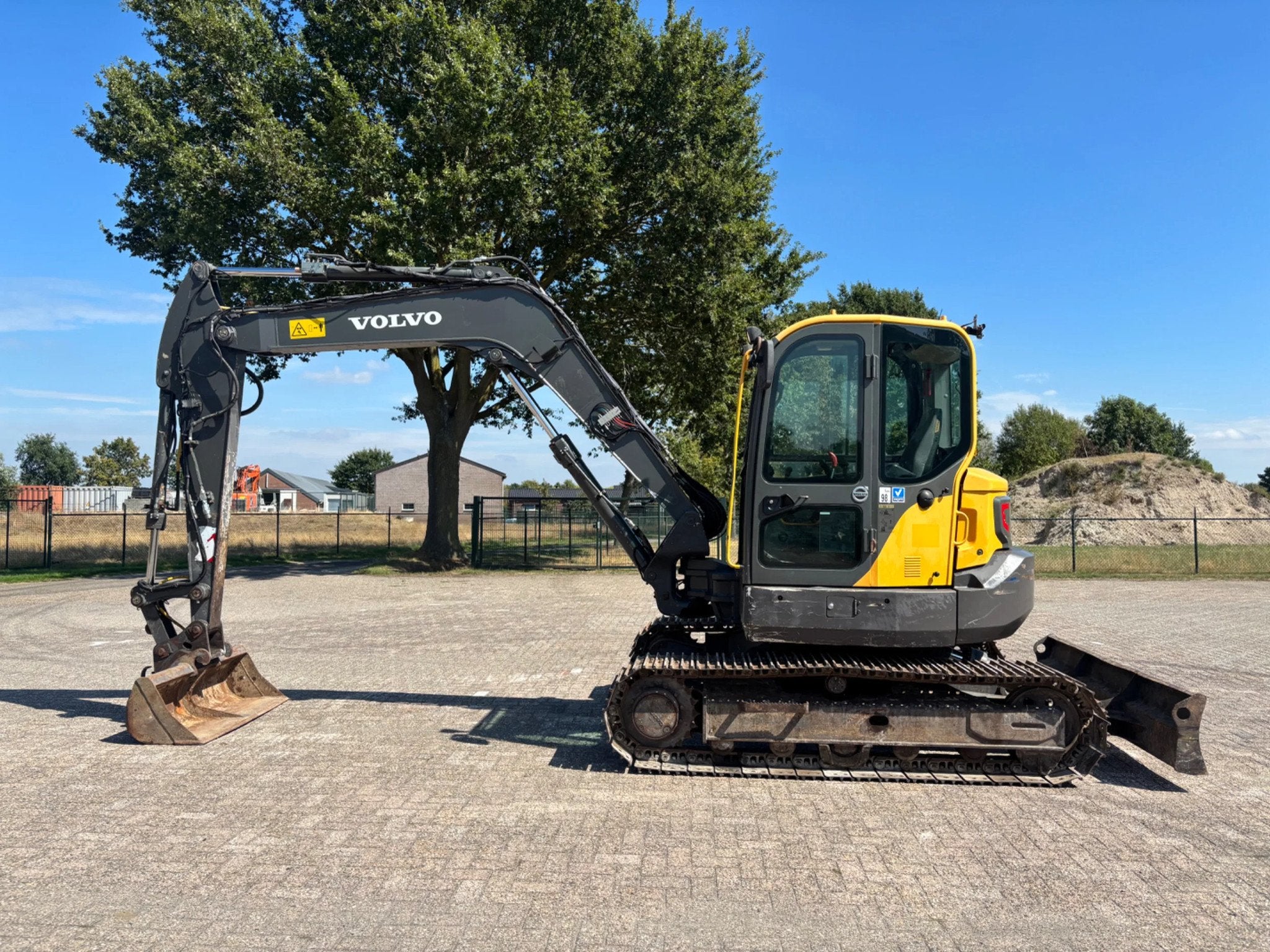 Volvo ECR88D Minigraver graafmachine Sloop/Sorteer A/C, Zakelijke goederen, Machines en Bouw | Kranen en Graafmachines, Graafmachine