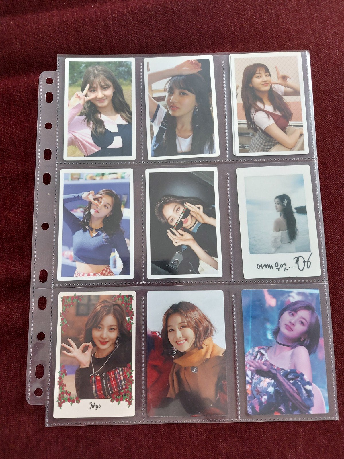 TWICE KPOP Jihyo & Dahyun Photocards, Ophalen of Verzenden, Zo goed als nieuw, Foto of Kaart