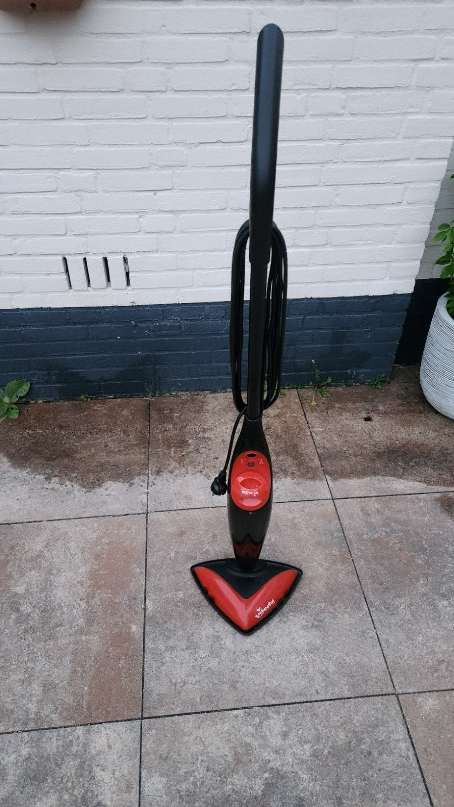 Vileda Stoomreiniger - Zo goed als nieuw, Overige merken, Ophalen of Verzenden, Geschikt voor harde vloeren, Reservoir