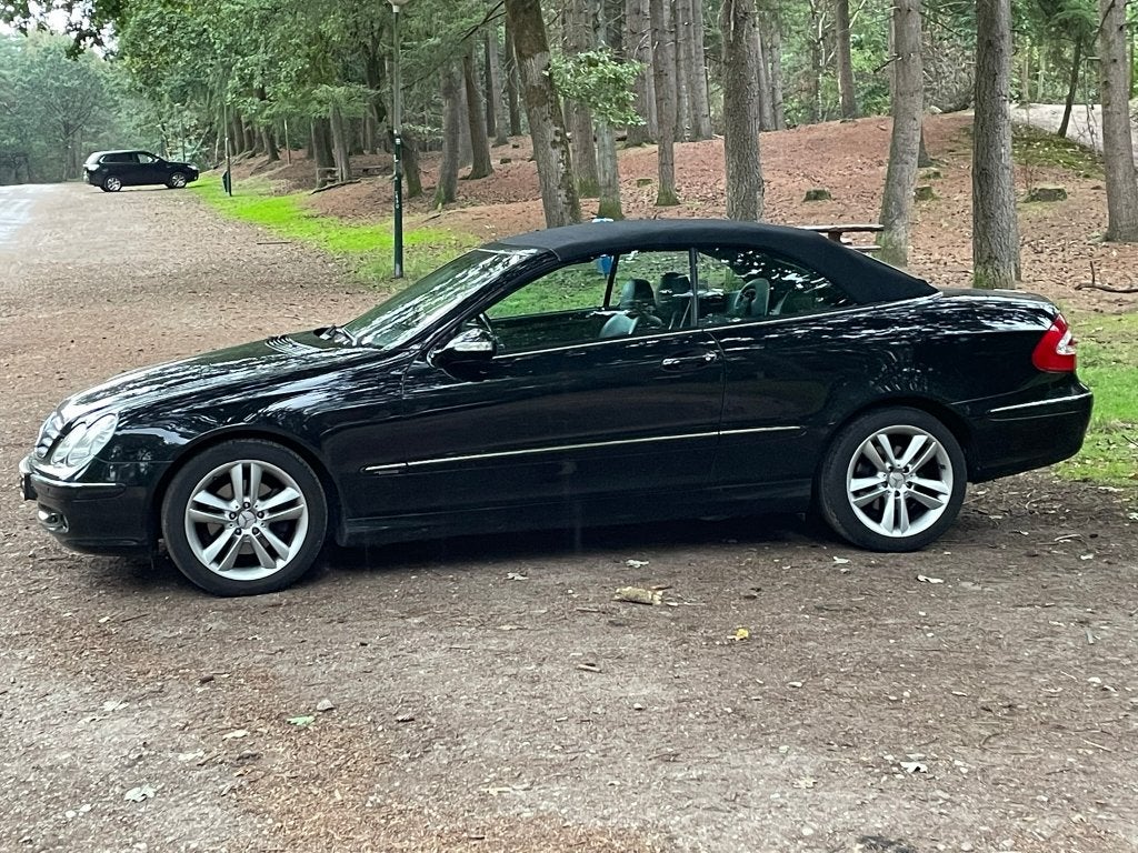 Mercedes-Benz CLK 2.6 Clk240 Cabriolet AUT 2003 Zwart, Automaat, Achterwielaandrijving, Zwart, 2597 cc