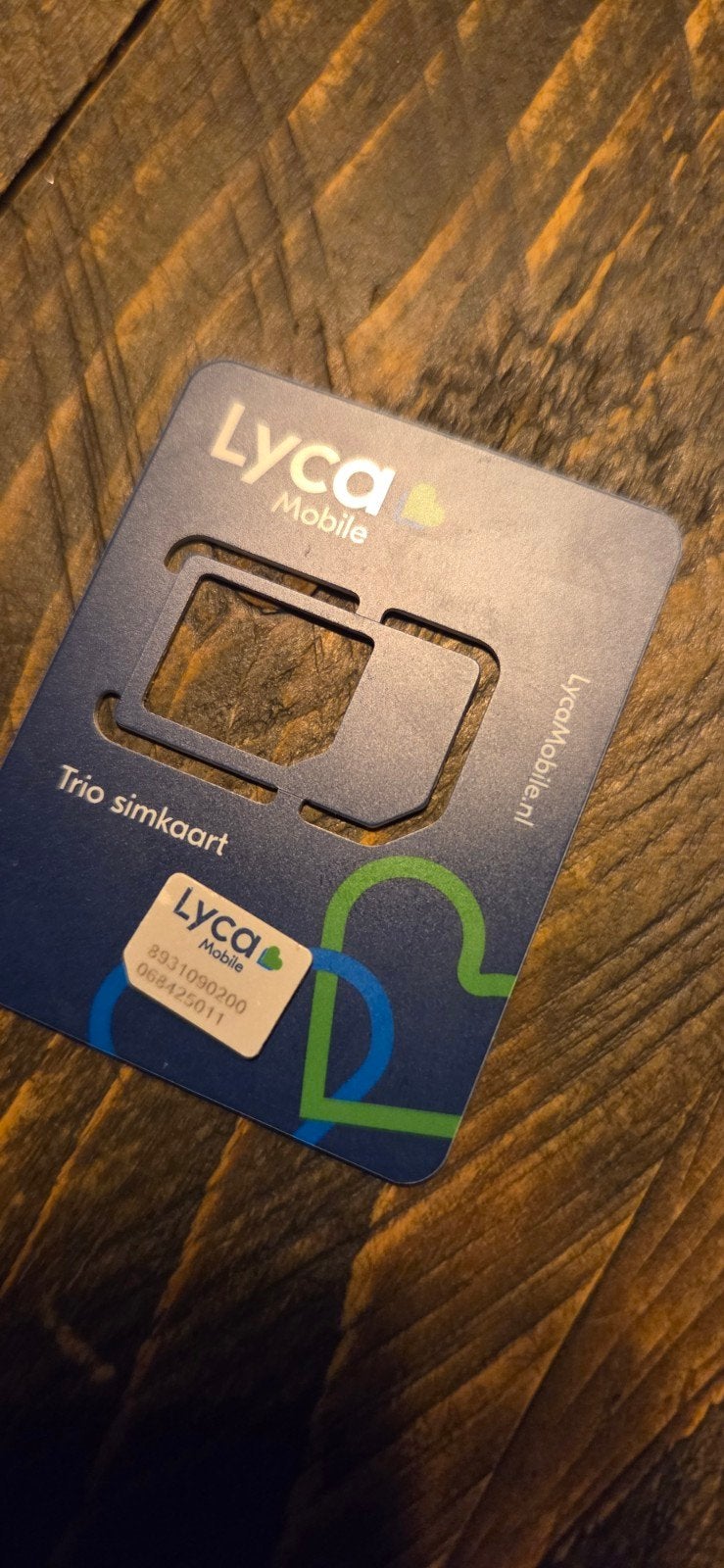 Lyca Mobile simkaart met 23,89 euro beltegoed, Ophalen of Verzenden, Gebruikt, Overige providers, Simkaart