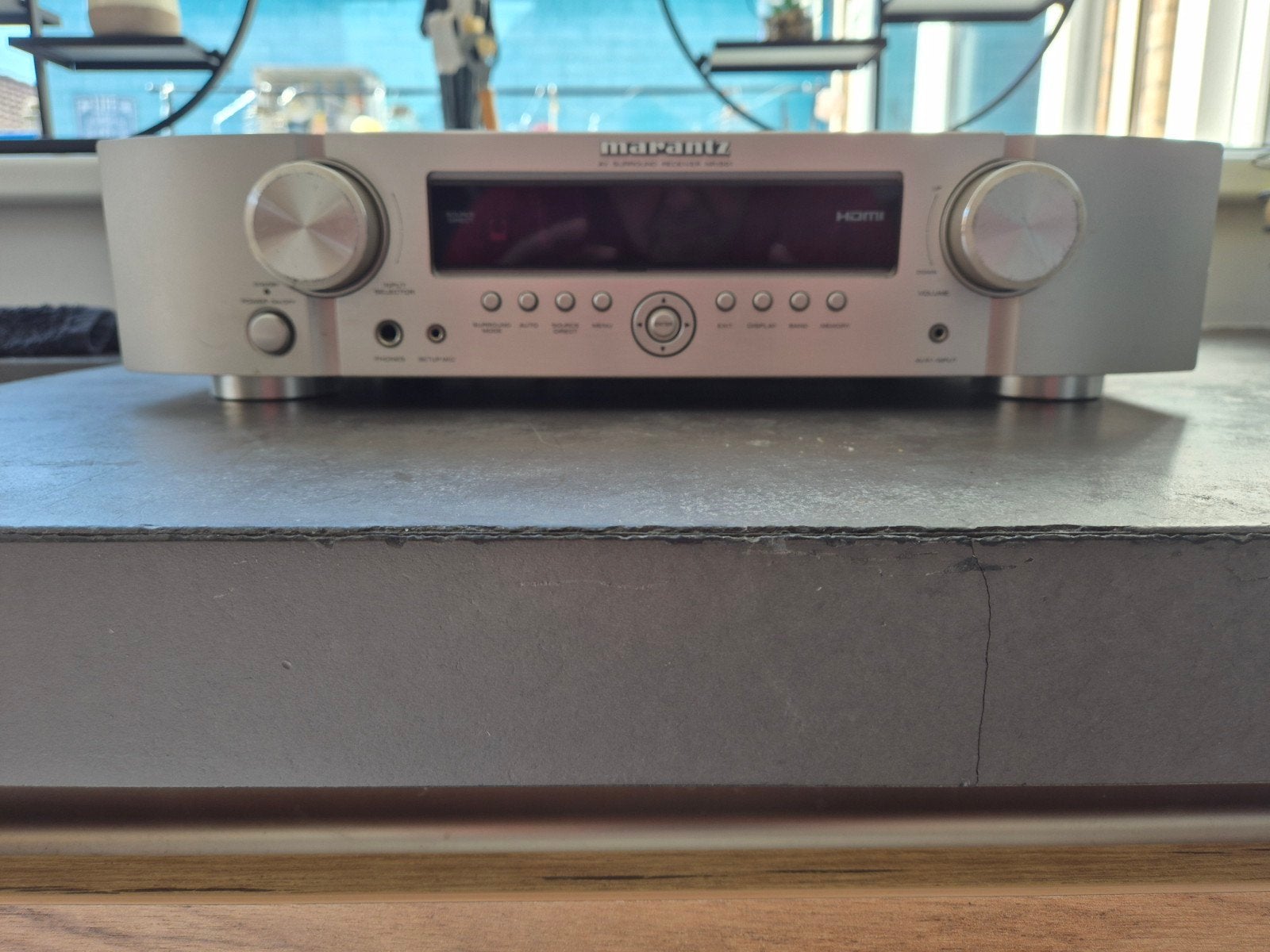 Marantz SR5007 AV Receiver met Marmitek Bluetooth adapter, Audio, Tv en Foto, Versterkers en Receivers, Marantz, Gebruikt, Ophalen of Verzenden