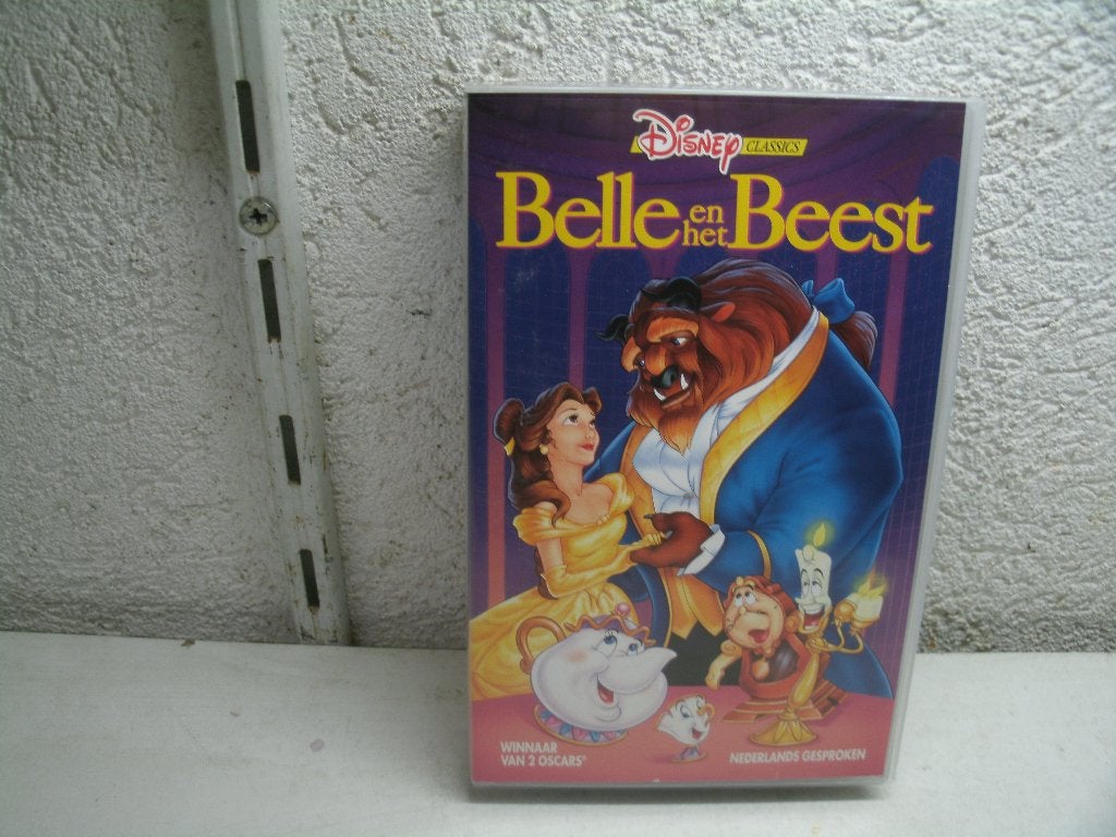 vhs 201a belle en het beest ned gespr, Cd's en Dvd's, VHS | Kinderen en Jeugd, Alle leeftijden, Ophalen of Verzenden, Gebruikt