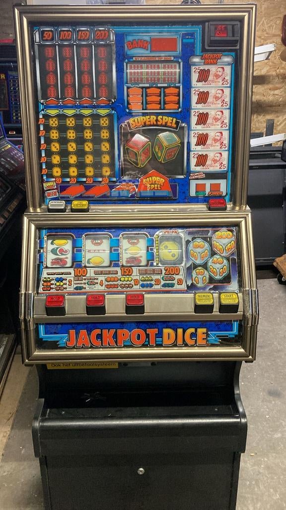 Jackpot Dice gokkast, Verzamelen, Euro, Ophalen of Verzenden, Gebruikt