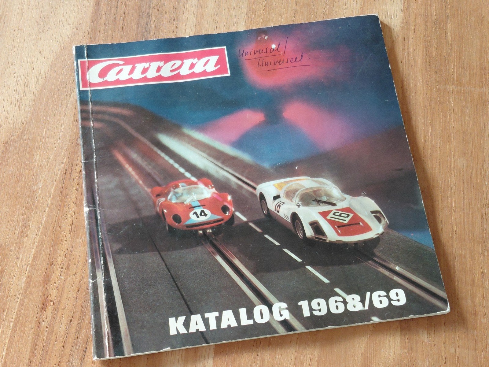 Carrera Katalog 1968/69, Ophalen of Verzenden, Gebruikt, Onderdelen, Carrera