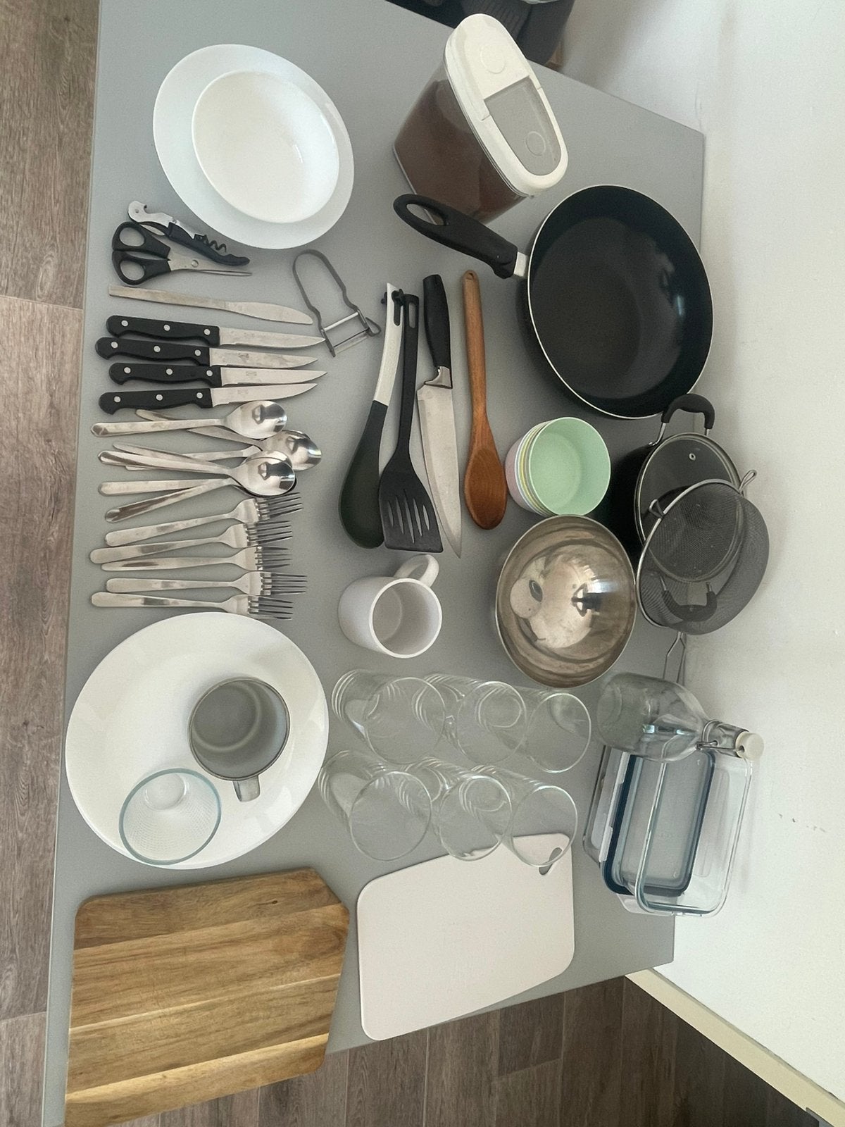 Complete keukenset | Complete kitchen set (mostly IKEA), Ophalen, Zo goed als nieuw, Wit