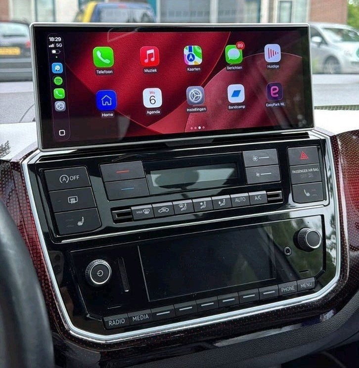 VW UP Apple CarPlay/Android Auto Scherm plug and play, Ophalen of Verzenden