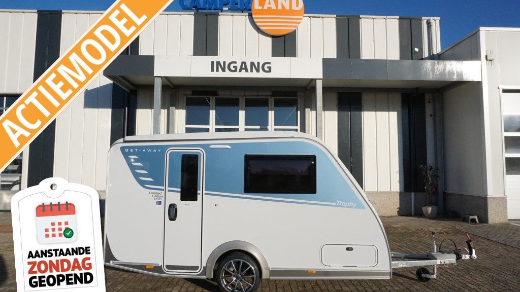 Easy Caravanning GetAway Trophy nr 001 Caravan v/h jaar, Overige merken, Standaardzit, Tot en met 2, Bedrijf