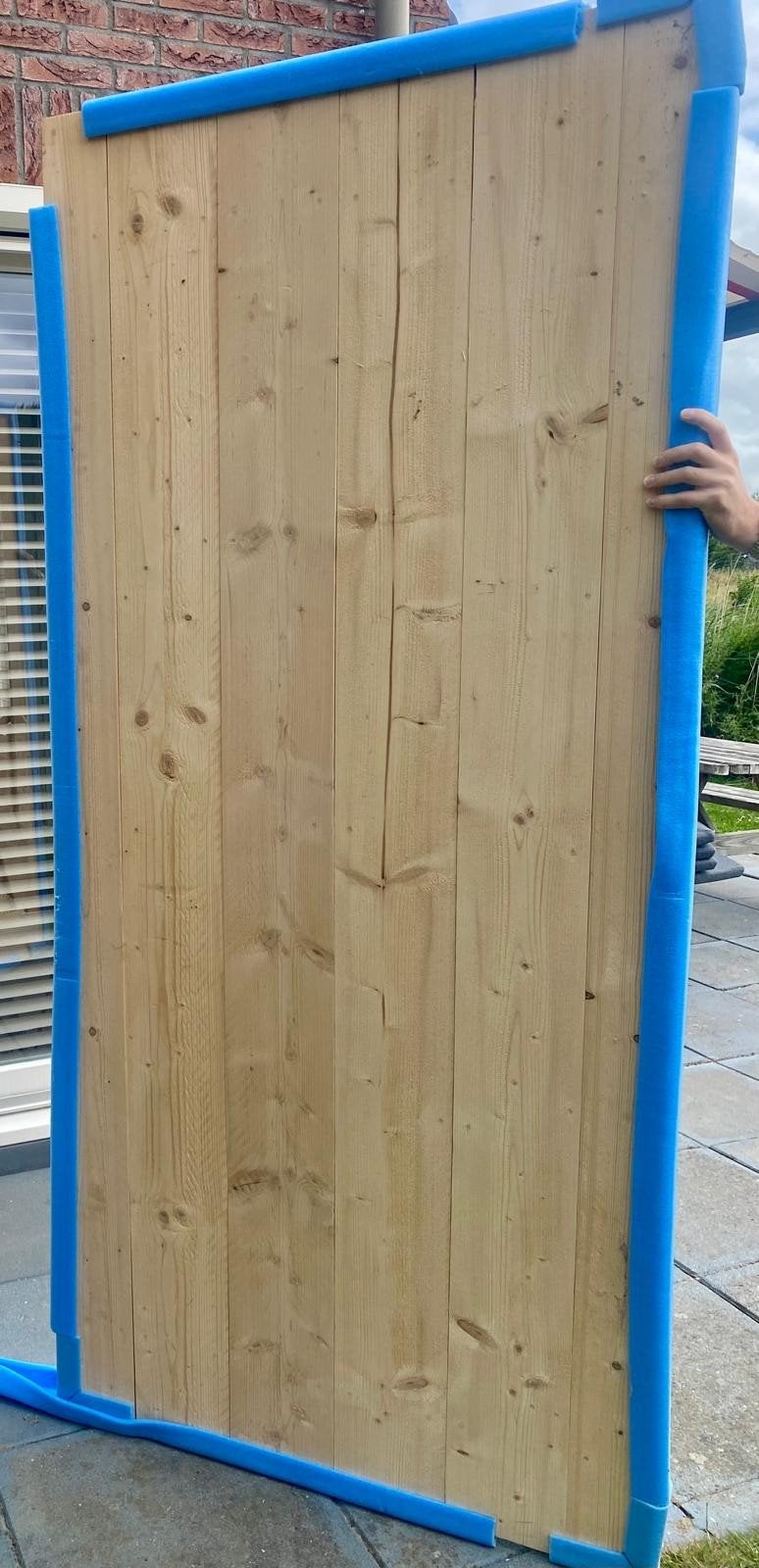 Staldeur 210,5 x 93cm zonder rails, Ophalen, 80 tot 100 cm, Binnendeur, Nieuw