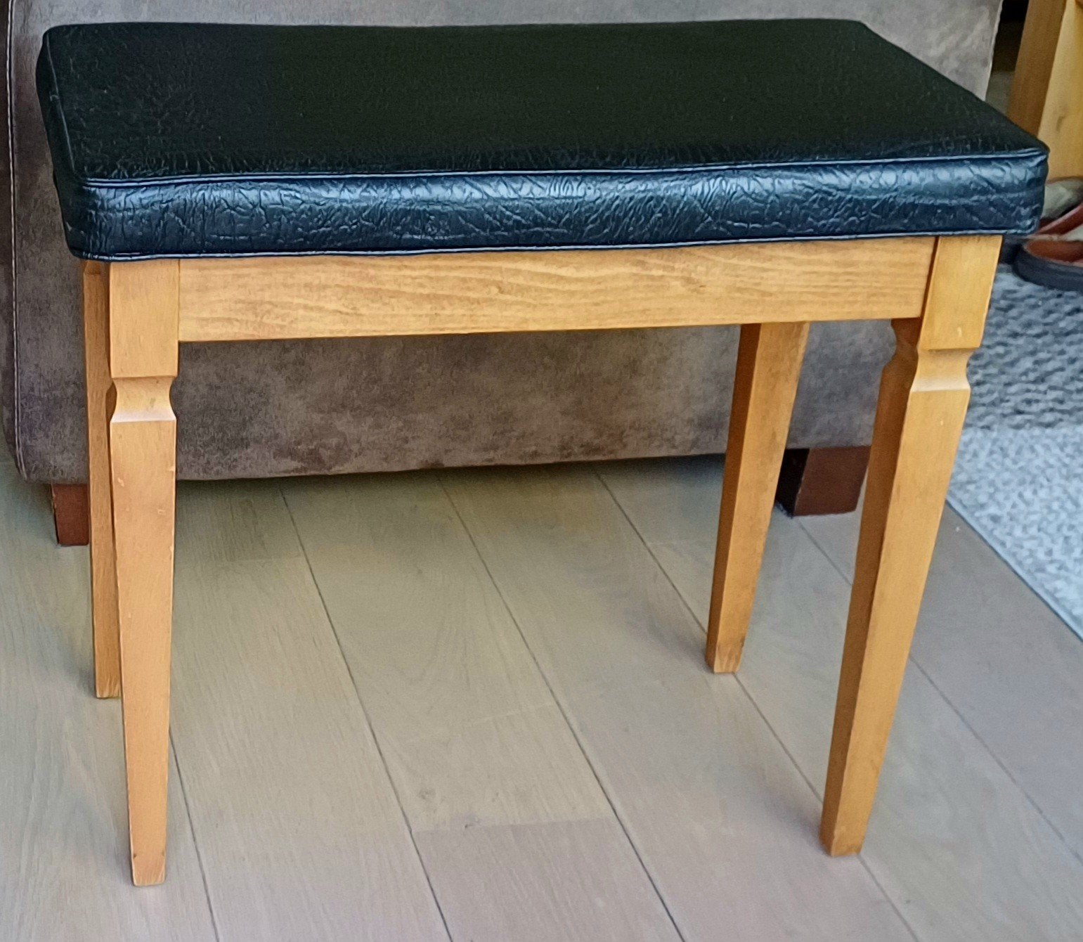 Houten Hammond zitbank, Muziek en Instrumenten, Ophalen, Gebruikt